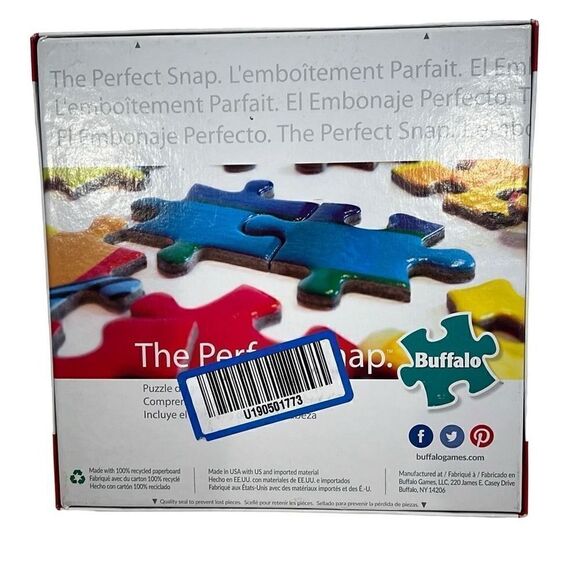 Pokémon 500 piece puzzle Buffalo games New in Box - Picture 2 of 2